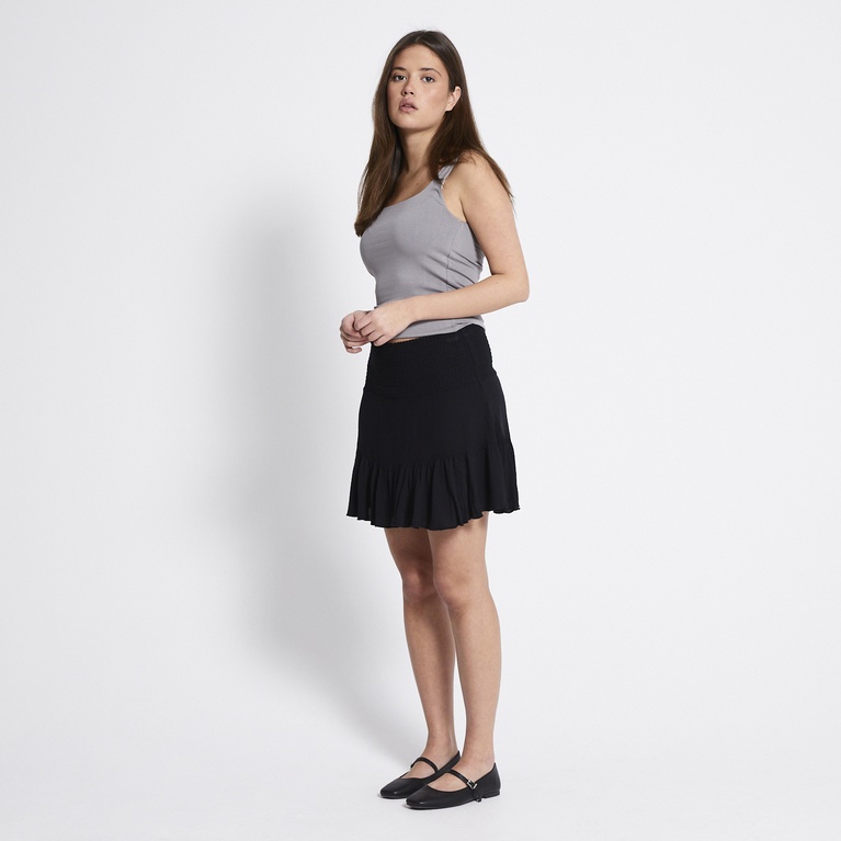 Frill skirt "Frannie" Black